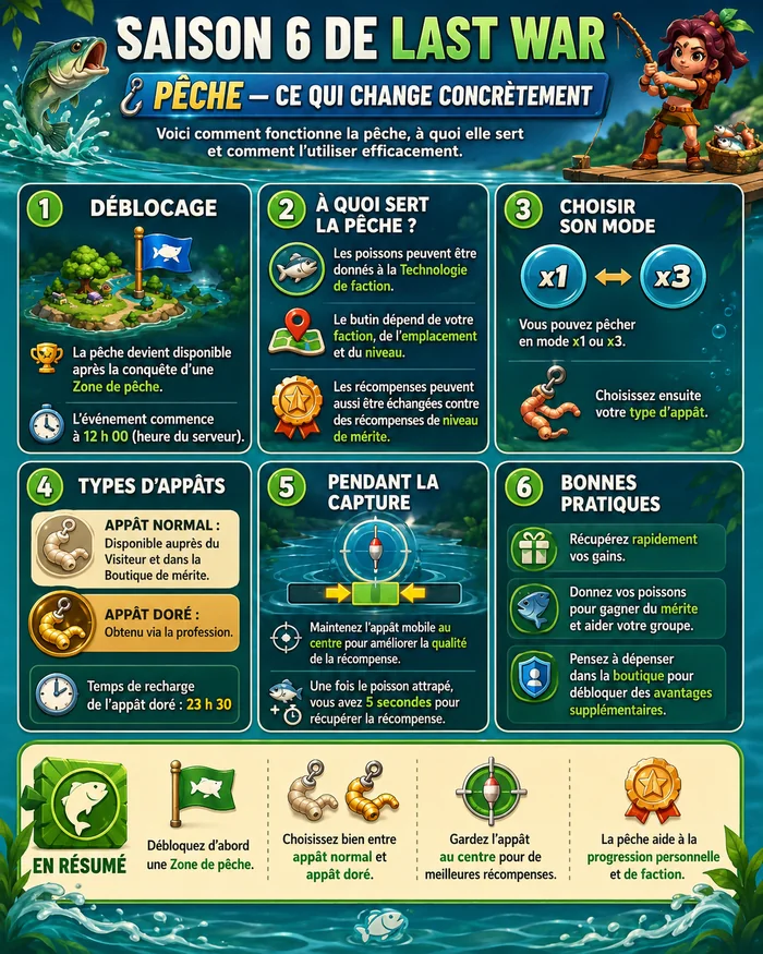 Pêche — Ce qui change concrètement