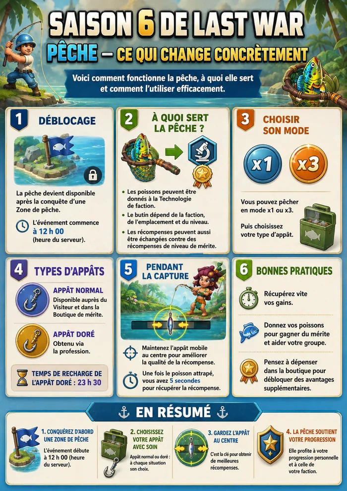 Pêche — Impact concret et priorités