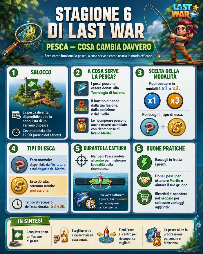 Pesca — Cosa cambia davvero